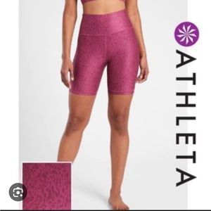 Athleta Elation Printed Biker Short 7in.